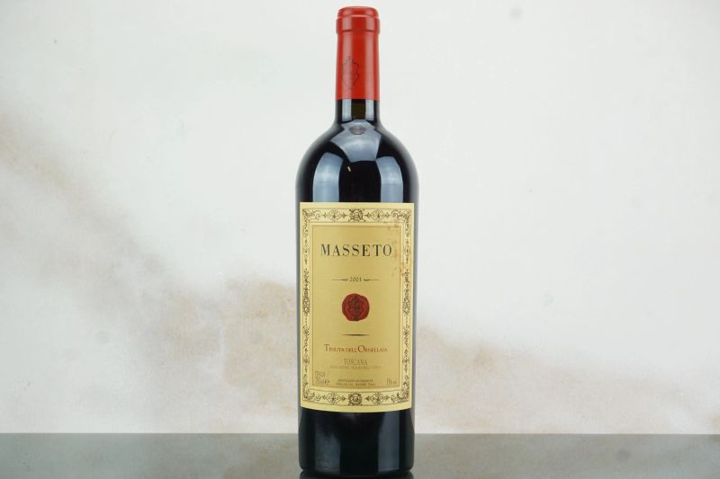 Masseto 2001  - Auction LA RAFFINATEZZA DELLA COMPLESSITA' - Fine and Rare Wine - Pandolfini Casa d'Aste