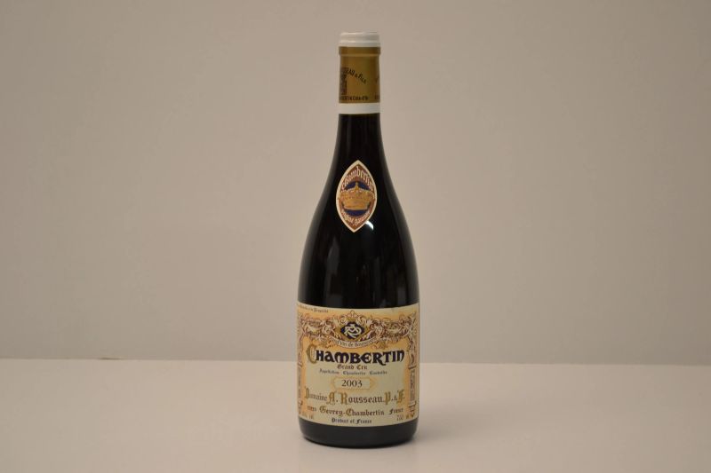 Chambertin Domaine Armand Rousseau 2003  - Asta Una Eccezionale Selezione di Vini e Distillati Internazionali da Collezioni Private - Pandolfini Casa d'Aste