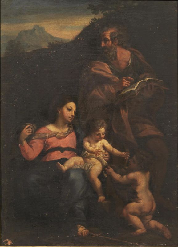 Scuola romana, sec. XVII  - Auction 15th to 20th century paintings - Pandolfini Casa d'Aste