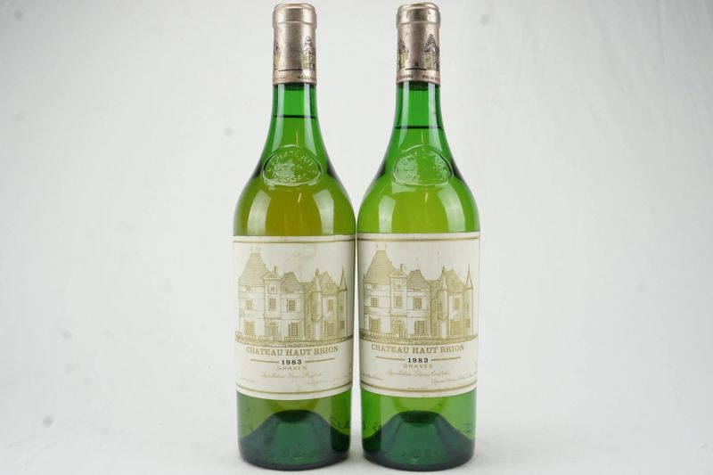      Ch&acirc;teau Haut Brion Blanc 1983   - Asta L'Arte del Collezionare - Vini italiani e francesi da cantine selezionate - Pandolfini Casa d'Aste