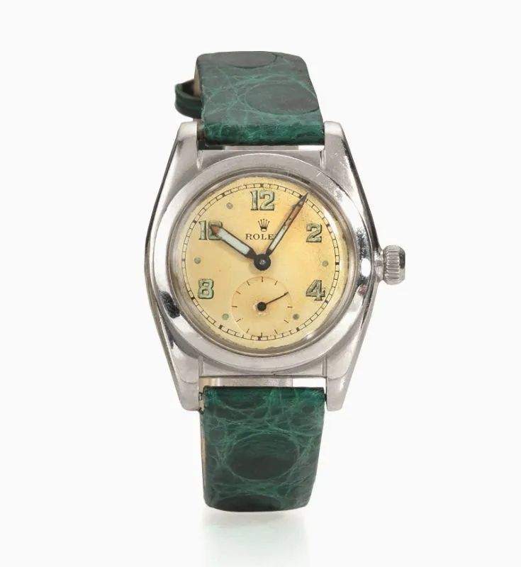 Orologio da polso Rolex 'Ovetto' Ref. 2764, anni '30, in acciaio  - Asta Importanti Gioielli e Orologi - I - Pandolfini Casa d'Aste