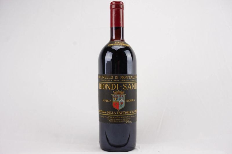      Brunello di Montalcino Biondi Santi 1985   - Asta ASTA A TEMPO | Smart Wine & Spirits - Pandolfini Casa d'Aste