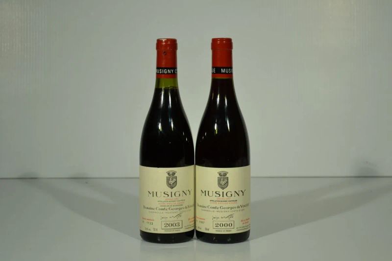 Musigny Vieilles Vignes Grand Cru Domaine Comte Georges de Vogue  - Auction Finest and Rarest Wines - Pandolfini Casa d'Aste