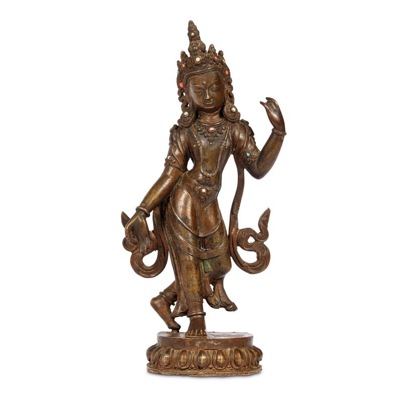 



BRONZE SCULPTURE OF A FEMALE DEITY, TIBET, 19TH CENTURY  - Auction Asian Art | 东方艺术 - Pandolfini Casa d'Aste
