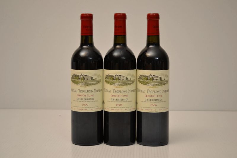 Chateau Troplong Mondot 2000  - Auction An Extraordinary Selection of Finest Wines from Italian Cellars - Pandolfini Casa d'Aste