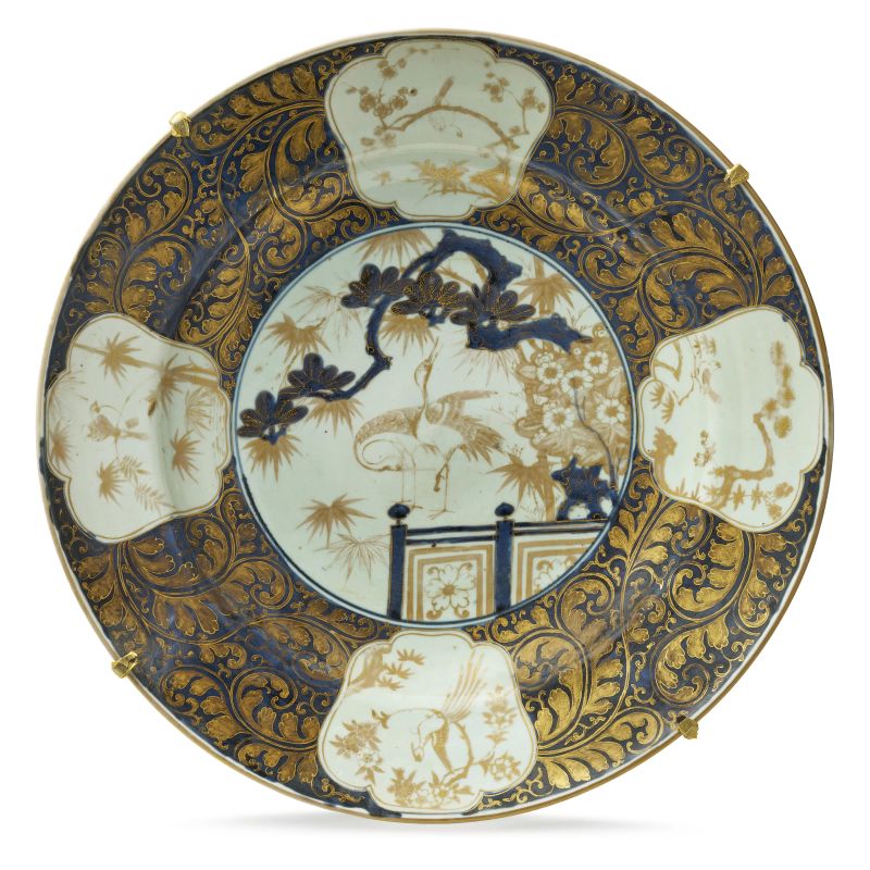 



A IMARI PORCELAIN DISH, JAPAN, EDO PERIOD, 17TH CENTURY  - Auction Asian Art | 东方艺术 - Pandolfini Casa d'Aste