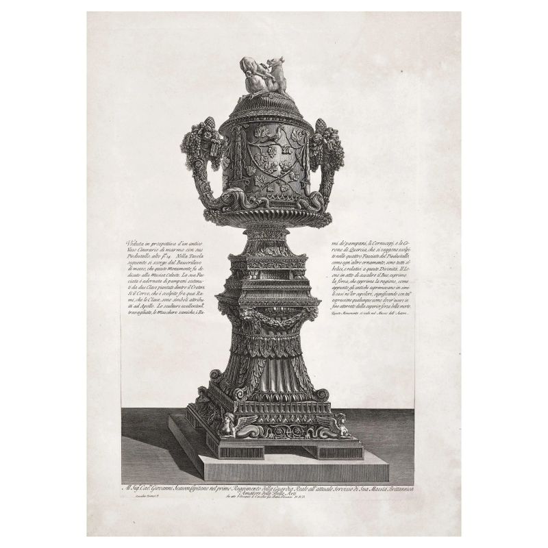 



The last major work by Piranesi  - Auction BOOKS, MANUSCRIPTS AND AUTOGRAPHS - Pandolfini Casa d'Aste