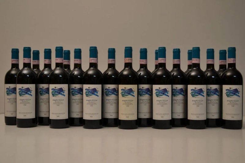 Brunello di Montalcino Sugarille Pieve Santa Restituta Gaja 1998  - Asta VINI PREGIATI DA IMPORTANTI CANTINE ITALIANE - Pandolfini Casa d'Aste