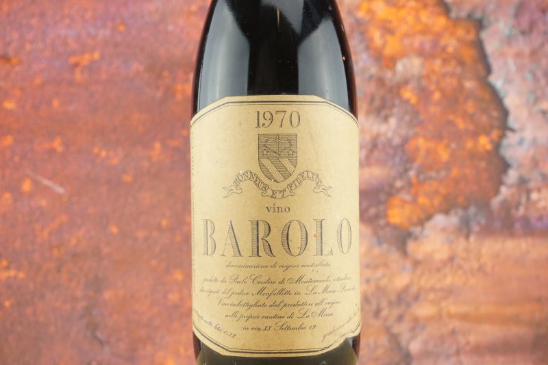 Barolo Paolo Cordero di Montezemolo 1970  - Auction Smart Wine 2.0 | Summer Edition - Pandolfini Casa d'Aste