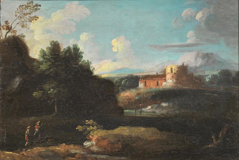 Scuola romana, sec. XVIII  - Auction 16TH TO 20TH CENTURY PAINTINGS - Pandolfini Casa d'Aste