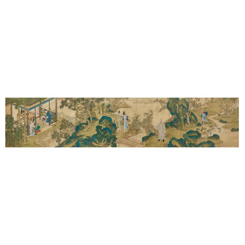 



A SILK PAINTING, CHINA, 20TH CENTURY  - Auction Asian Art | 东方艺术 - Pandolfini Casa d'Aste