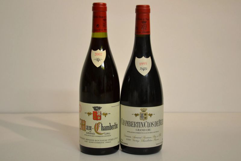 Selezione Domaine Armand Rousseau  - Asta Una Prestigiosa Selezione di Vini e Distillati da Collezioni Private - Pandolfini Casa d'Aste