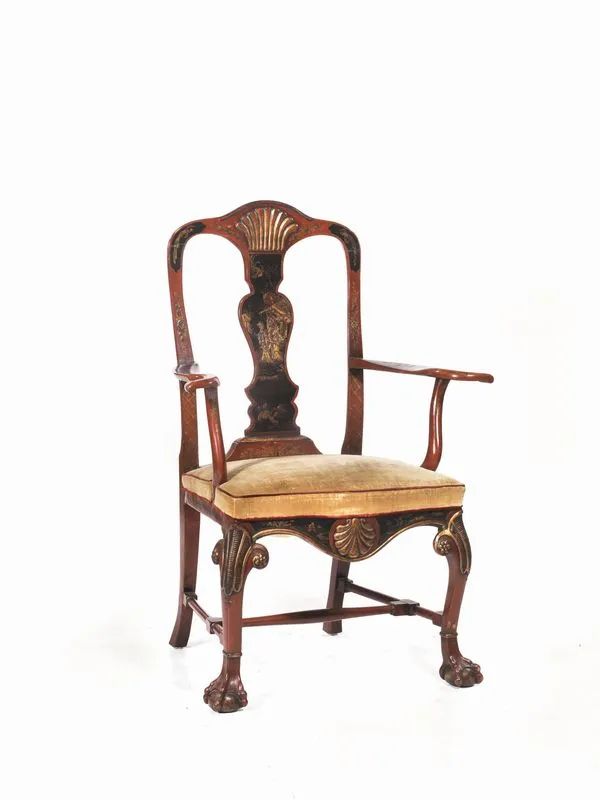POLTRONA, INGHILTERRA, FINE SECOLO XVIII  - Auction European Furniture and WORKS OF ART - Pandolfini Casa d'Aste