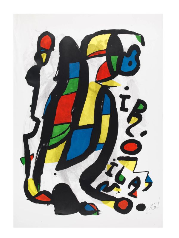 JOAN MIRO'  - Auction modern and contemporary art - Pandolfini Casa d'Aste