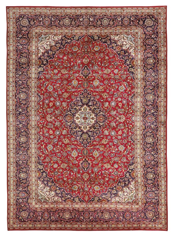 A KASHAN RUG, PERSIA, 1940  - Auction ONLINE AUCTION | RUGS - Pandolfini Casa d'Aste