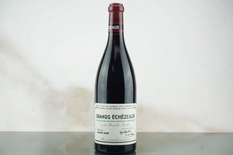 Grands &Eacute;ch&eacute;zeaux Domaine de la Roman&eacute;e Conti 2006  - Auction LA RAFFINATEZZA DELLA COMPLESSITA' - Fine and Rare Wine - Pandolfini Casa d'Aste