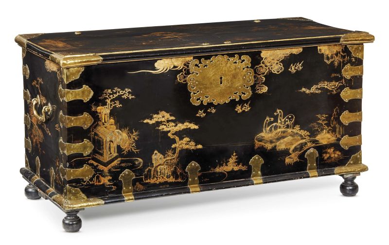      CASSONE, INGHILTERRA, SECOLO XIX   - Auction INTERNATIONAL furniture and works of art - Pandolfini Casa d'Aste