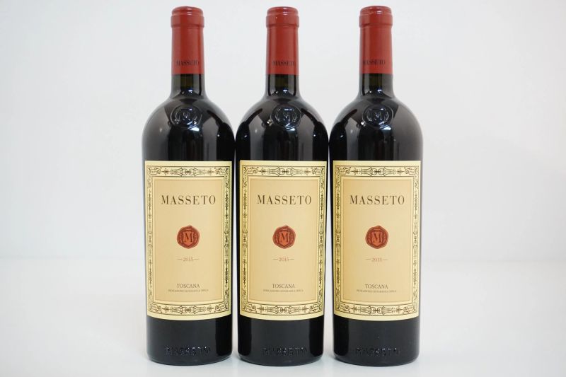 Masseto 2015  - Auction FINE WINES AND SPIRITS - Pandolfini Casa d'Aste