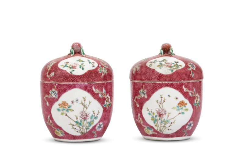A PAIR OF CASES, CHINA, LATE QING DYNASTY,   19TH-20TH CENTURIES  - Auction ASIAN ART / &#19996;&#26041;&#33402;&#26415;   - Pandolfini Casa d'Aste
