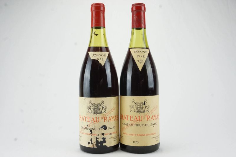      Chateauneuf-du-Pape Reserve Ch&acirc;teau Rayas    - Asta L'Arte del Collezionare - Vini italiani e francesi da cantine selezionate - Pandolfini Casa d'Aste