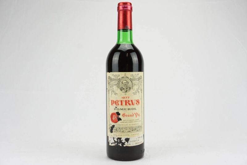      P&eacute;trus 1977   - Auction Il Fascino e l'Eleganza - A journey through the best Italian and French Wines - Pandolfini Casa d'Aste