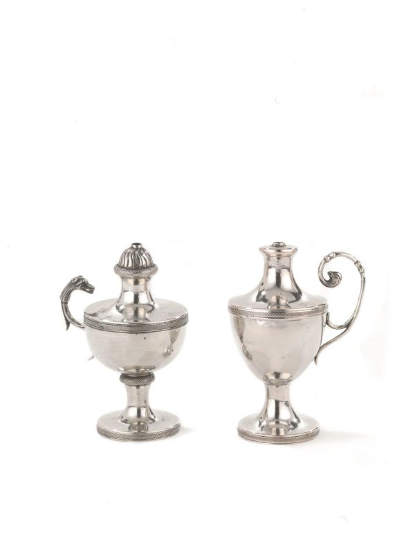 DUE STOPPINIERE, FIRENZE, 1830 CIRCA  - Auction Italian and European Silver - Pandolfini Casa d'Aste