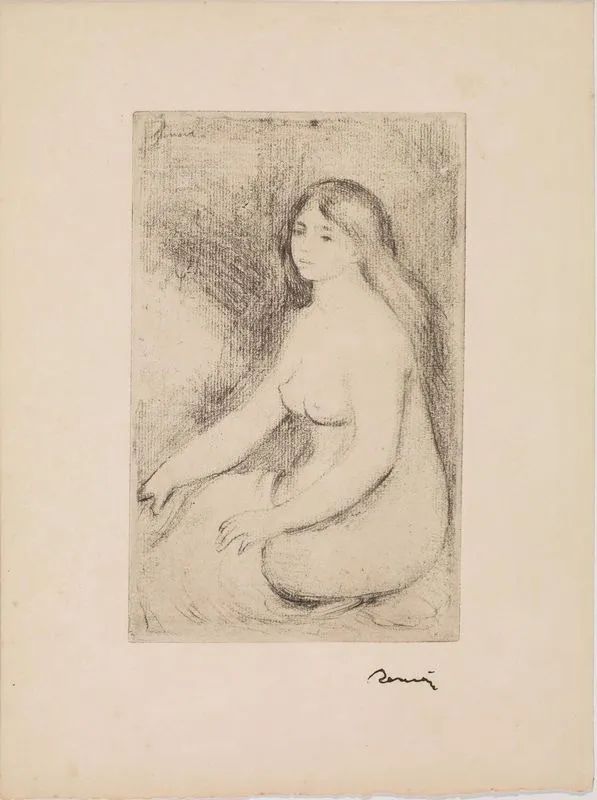 Pierre Auguste Renoir  - Auction Modern and contemporary prints and drawings from an italian collection - III - Pandolfini Casa d'Aste