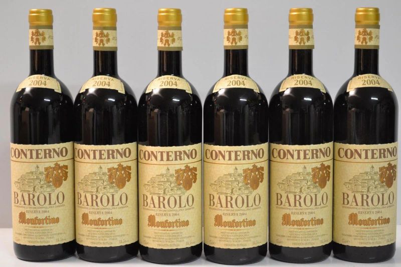 Barolo Monfortino Riserva Giacomo Conterno 2004  - Auction Fine Wines from Important Private Italian Cellars - Pandolfini Casa d'Aste