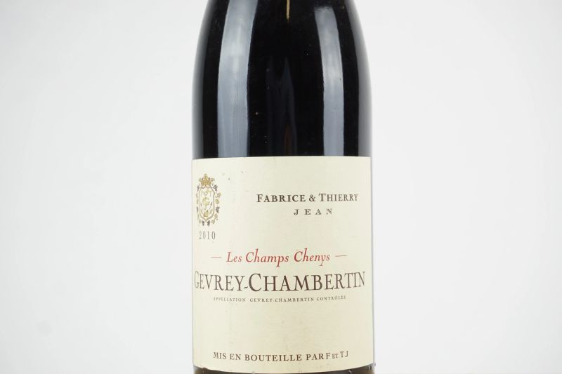      Gevrey-Chambertin Les Champs Chenys Fabrice &amp; Thierry Jean 2010   - Auction ONLINE AUCTION | Smart Wine & Spirits - Pandolfini Casa d'Aste
