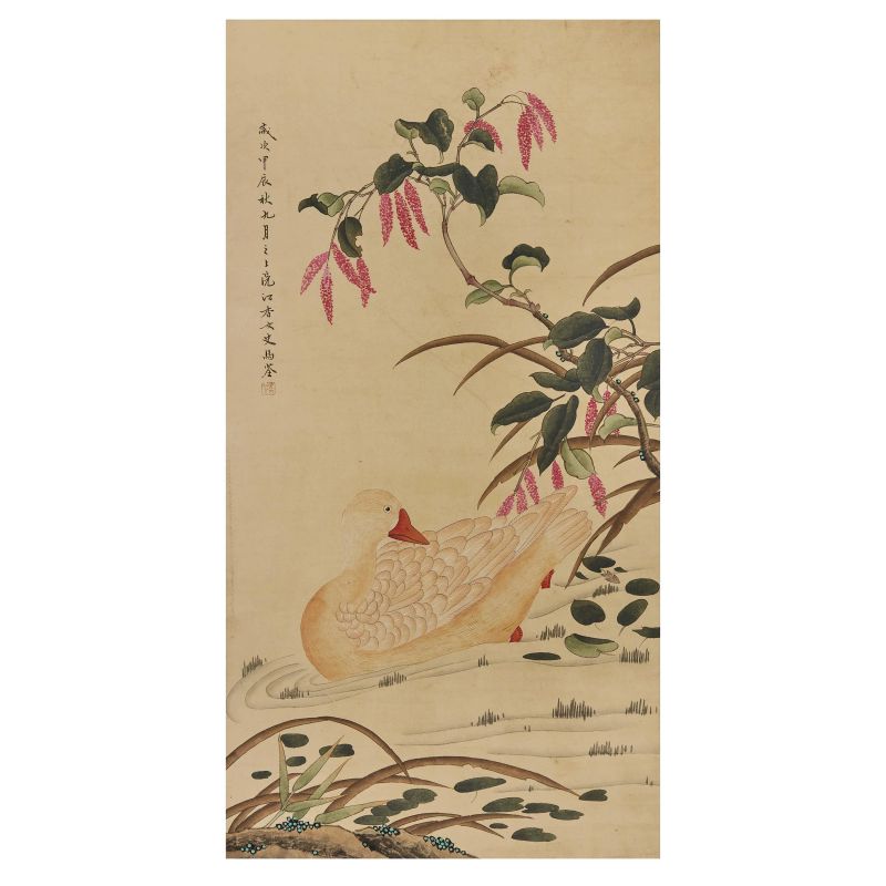 A PAINTING, CHINA, QING DYNASTY,&nbsp; 18TH CENTURY  - Auction Asian Art -  &#19996;&#26041;&#33402;&#26415; - Pandolfini Casa d'Aste