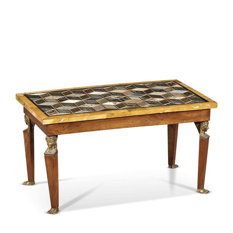 A TUSCAN CENTRE TABLE, 19TH CENTURY  - Auction INTERNATIONAL FINE ART and russian objets de vertu - Pandolfini Casa d'Aste