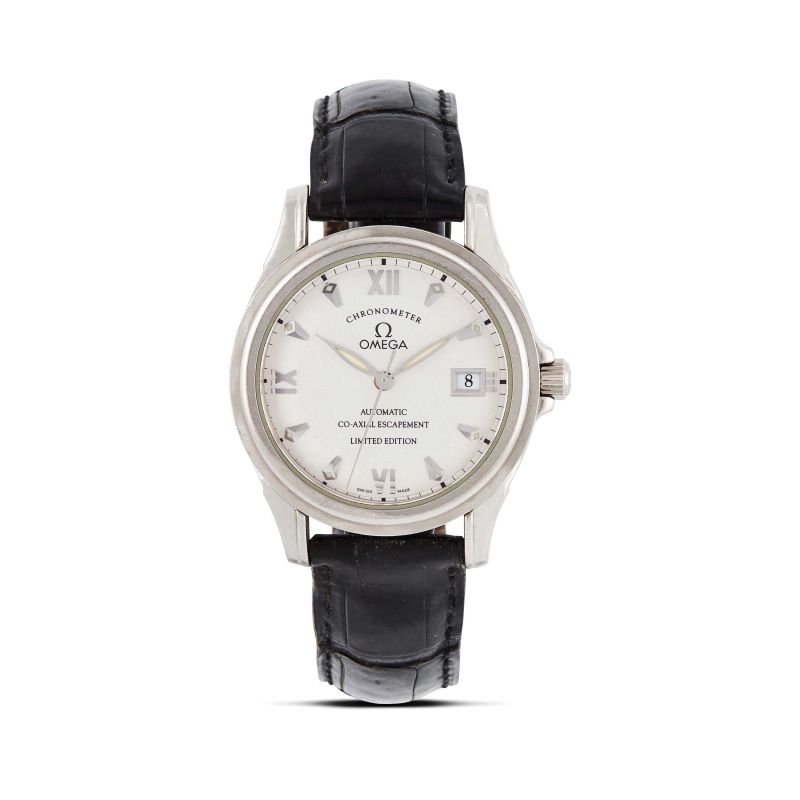 Omega : 



OMEGA DE VILLE CO-AXIAL ESCAPEMENT LIMITED EDITION IN ORO BIANCO REF. 168.1848 N. 4XX/999  - Asta OROLOGI DA POLSO E DA TASCA - Pandolfini Casa d'Aste
