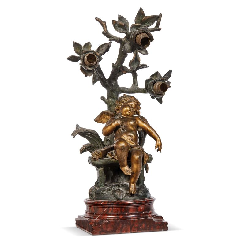 



A FRENCH TABLE LAMP, 19TH CENTURY  - Auction INTERNATIONAL FINE ART - Pandolfini Casa d'Aste