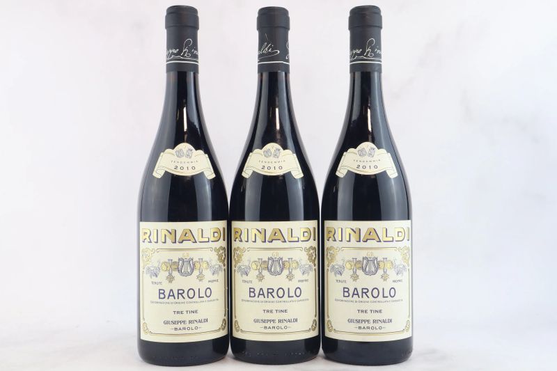 



Barolo Tre Tine Giuseppe Rinaldi 2010  - Auction La Joie du Vin - Fine and Rare Wine - Pandolfini Casa d'Aste