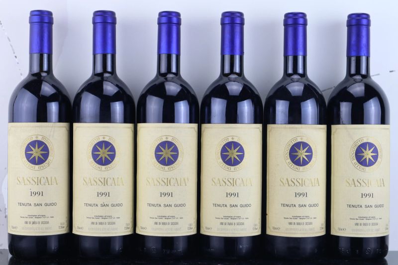 



Sassicaia Tenuta San Guido 1991  - Auction FORMA - Fine and Rare Wine - Pandolfini Casa d'Aste