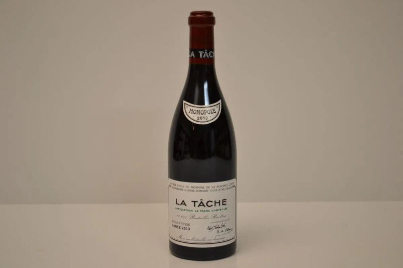 La Tache Domaine de La Romanee Conti 2013  - Asta Vini Pregiati e una Straordinaria Selezione dalla Cantina Storica di Masseto - Pandolfini Casa d'Aste