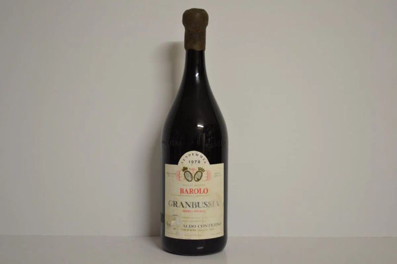 Barolo Granbussia Riserva Speciale Aldo Conterno 1978  - Auction Finest and Rarest Wines - Pandolfini Casa d'Aste