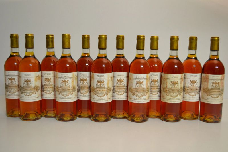 Château Filhot 1983  - Auction A Prestigious Selection of Wines and Spirits from Private Collections - Pandolfini Casa d'Aste