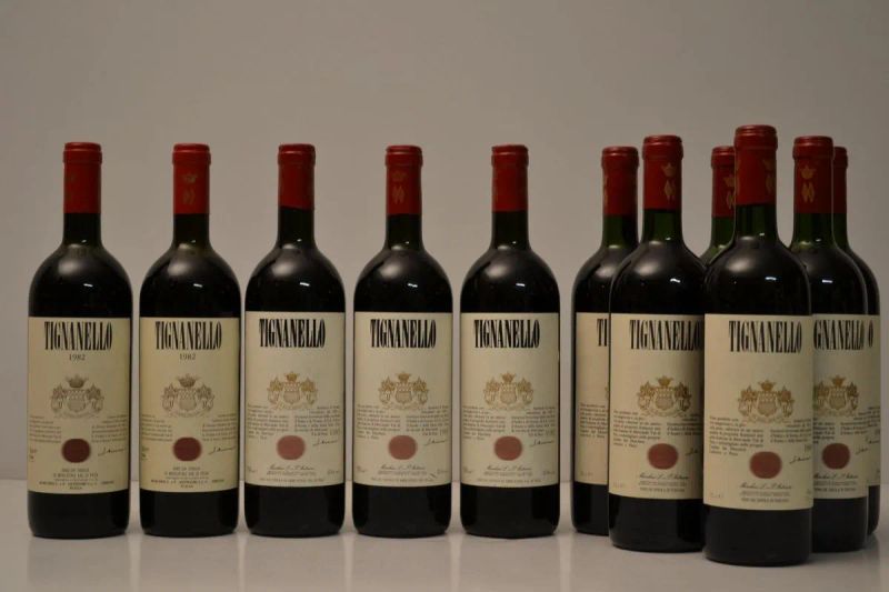 Tignanello Antinori  - Auction FINE WINES FROM IMPORTANT ITALIAN CELLARS - Pandolfini Casa d'Aste