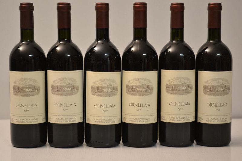Ornellaia 1990  - Auction the excellence of italian and international wines from selected cellars - Pandolfini Casa d'Aste
