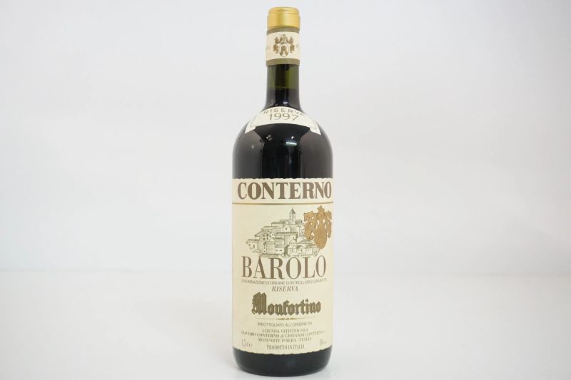 Barolo Monfortino Riserva Giacomo Conterno 1997  - Auction FINE WINES AND SPIRITS - Pandolfini Casa d'Aste