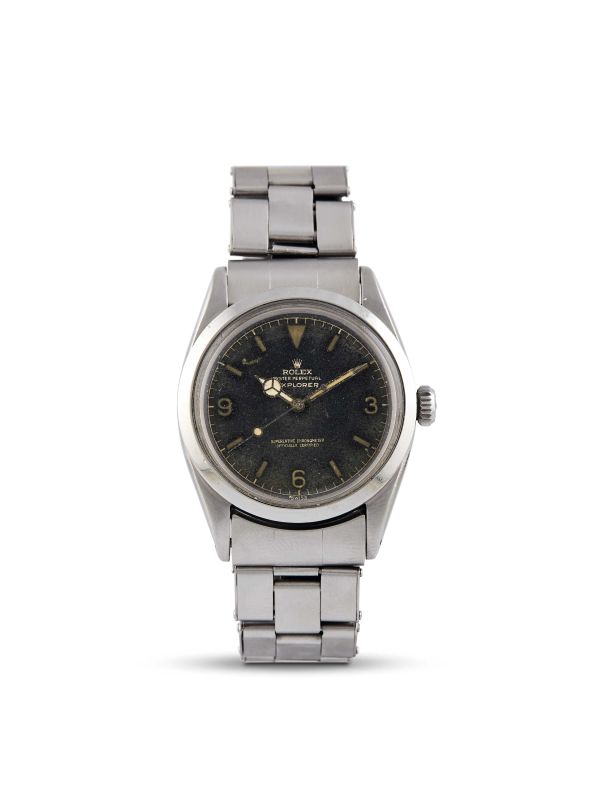 OROLOGIO ROLEX OYSTER PERPETUAL EXPLORER REF.1016 MATR.5970XX  - Auction Fine watches - Pandolfini Casa d'Aste