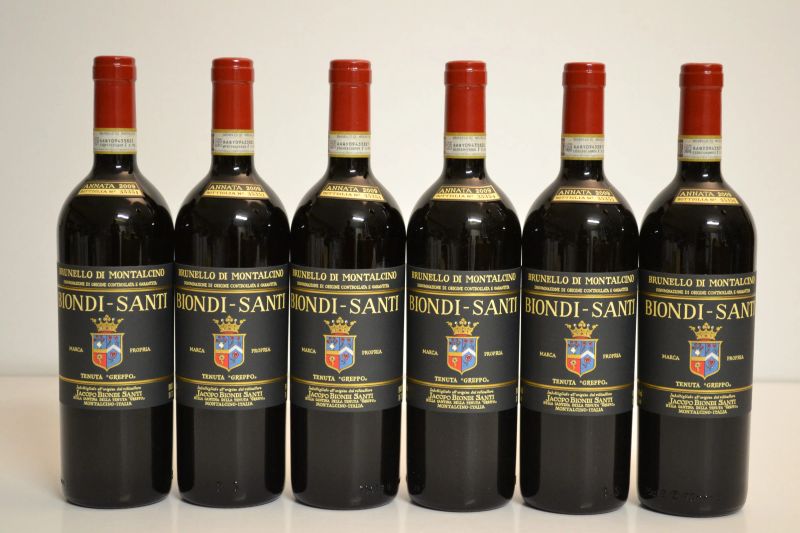 Brunello di Montalcino Biondi Santi 2009  - Asta Una Prestigiosa Selezione di Vini e Distillati da Collezioni Private - Pandolfini Casa d'Aste