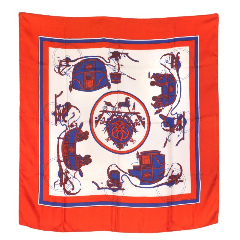 HERMES FOULARD  - Asta VINTAGE: BORSE E ACCESSORI DI HERMES, LOUIS VUITTON E ALTRE GRANDI MAISON - Pandolfini Casa d'Aste