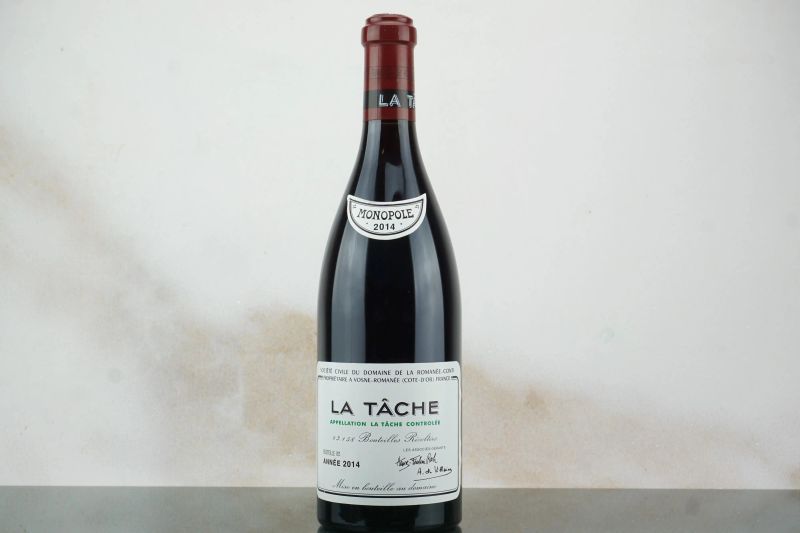 La T&acirc;che Domaine de la Roman&eacute;e Conti 2014  - Auction LA RAFFINATEZZA DELLA COMPLESSITA' - Fine and Rare Wine - Pandolfini Casa d'Aste
