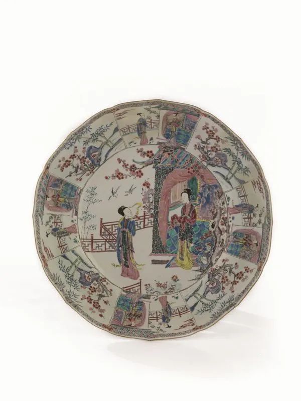 GRANDE PIATTO, CINA DIANSTIA QING, PERIODO YONGZHENG (1723-1735)  - Auction Asian Art - Pandolfini Casa d'Aste