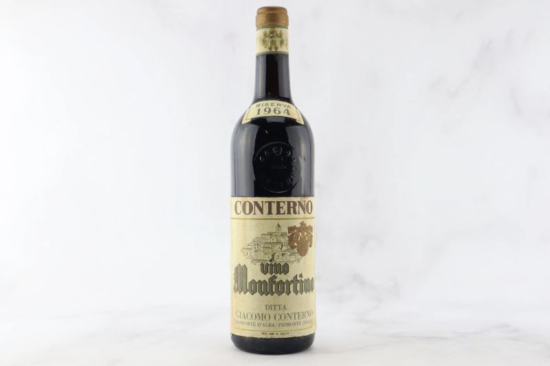 



Barolo Monfortino Riserva Giacomo Conterno 1964  - Asta Vini Pregiati da una Ricercata Collezione - Pandolfini Casa d'Aste