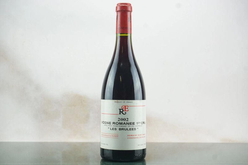 Vosne-Roman&eacute;e Les Brul&eacute;es Domaine Ren&eacute; Engel 2002  - Auction LA RAFFINATEZZA DELLA COMPLESSITA' - Fine and Rare Wine - Pandolfini Casa d'Aste