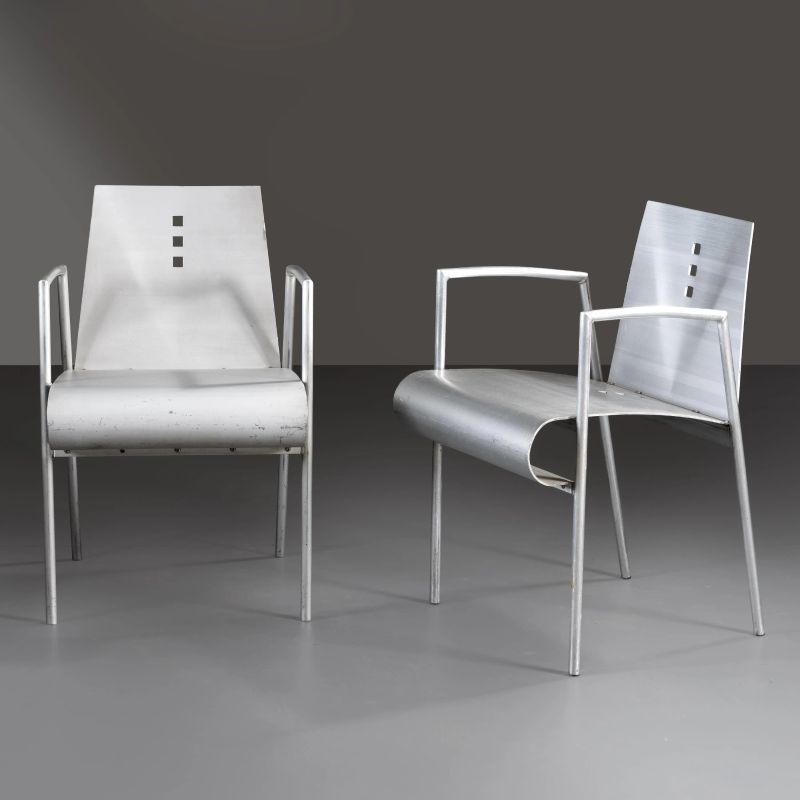



COPPIA DI SEDIE   - Asta DESIGN E ARTI DECORATIVE DEL '900 - Pandolfini Casa d'Aste