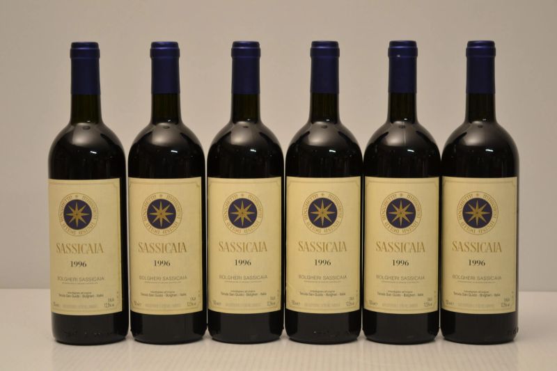 Sassicaia Tenuta San Guido 1996  - Auction An Extraordinary Selection of Finest Wines from Italian Cellars - Pandolfini Casa d'Aste